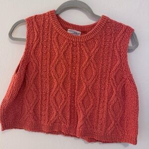 Universal Thread Orange Knit Pullover